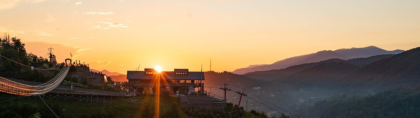 Smoky Mountain Sunrise at Gatlinburg SkyPark