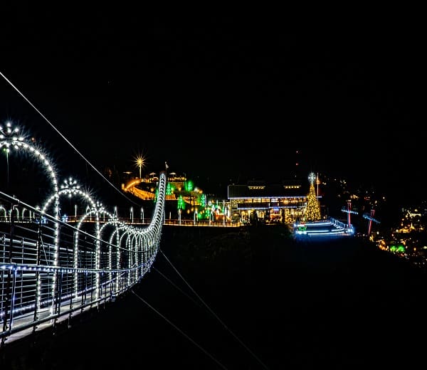 Lights Over Gatlinburg at Gatlinburg SkyPark