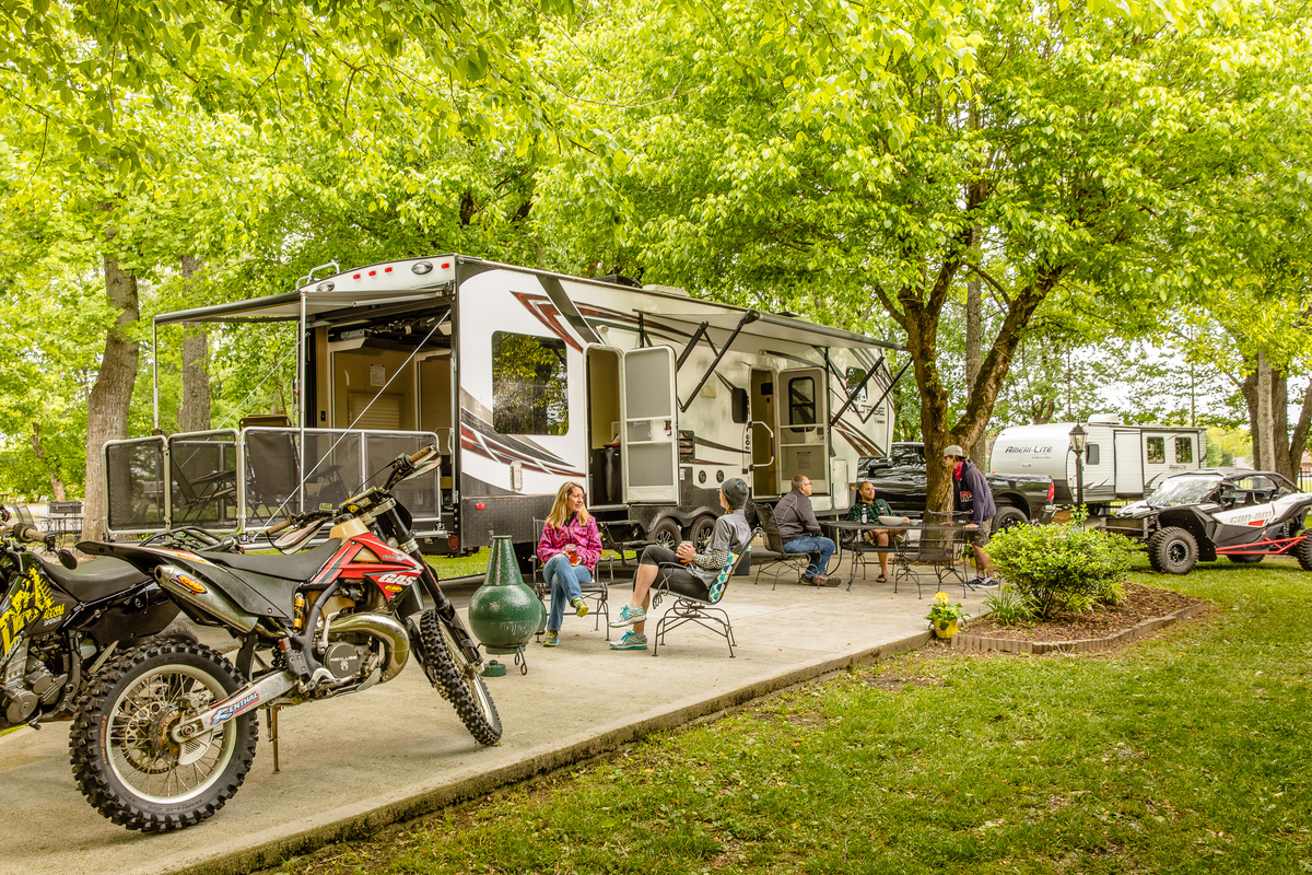 Spacious RV Sites