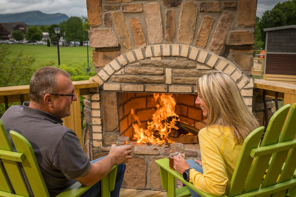 Deluxe Cabins with Fire Feature