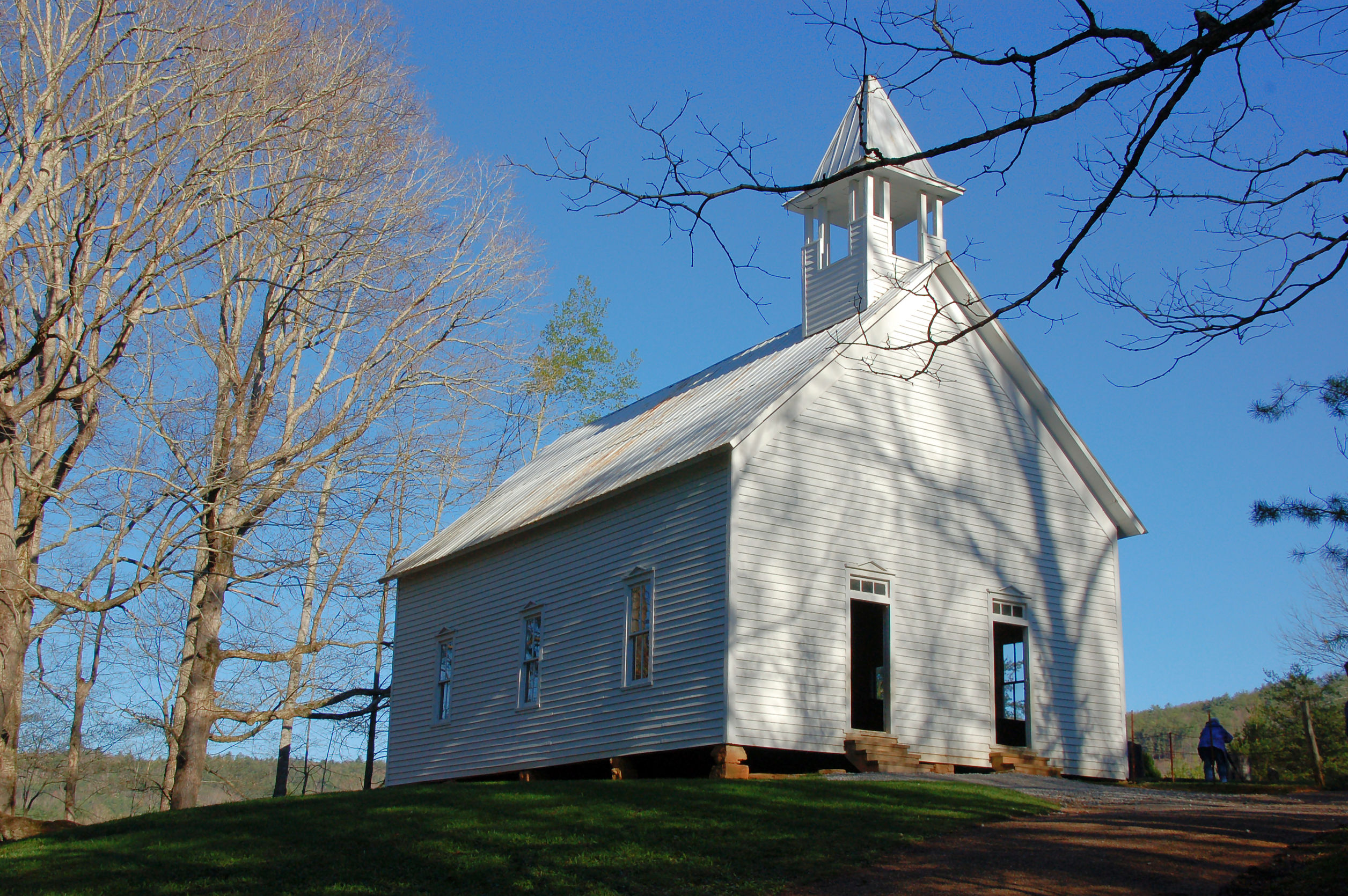 Cades Cove church