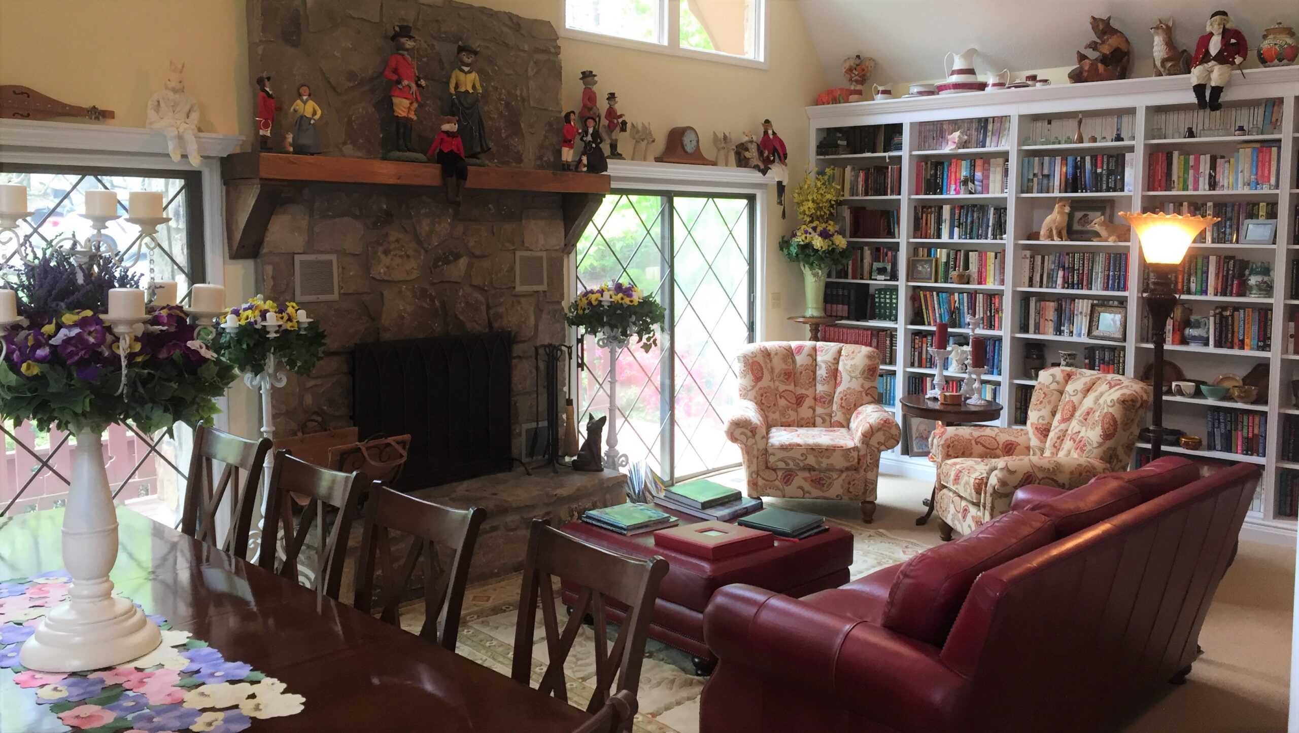 Sitting room at Foxtrot Bed and Breakfast