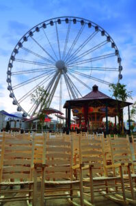 Outdoor view at the Island in Pigeon Forge