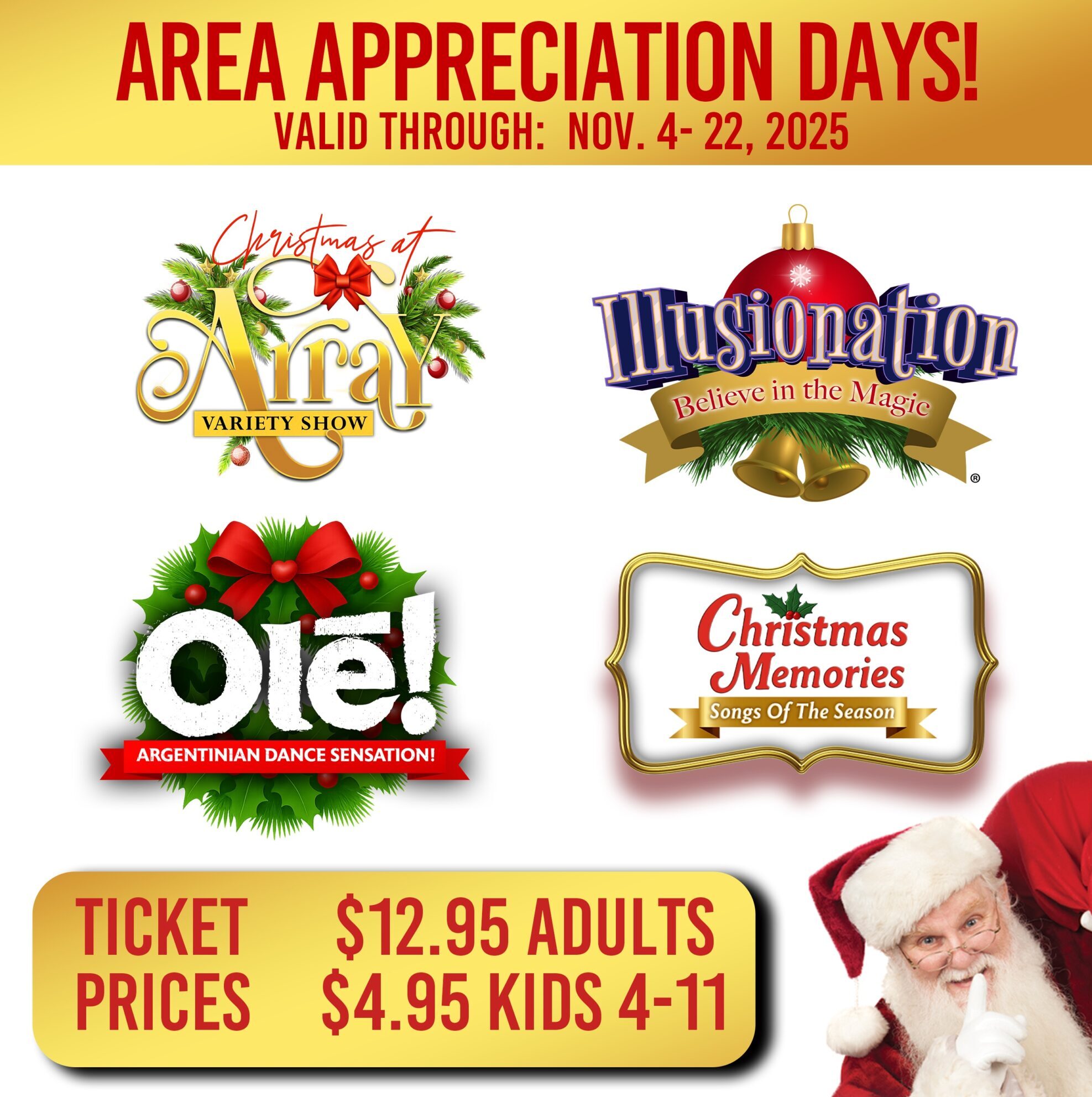 Area Appreciation Christmas – Array