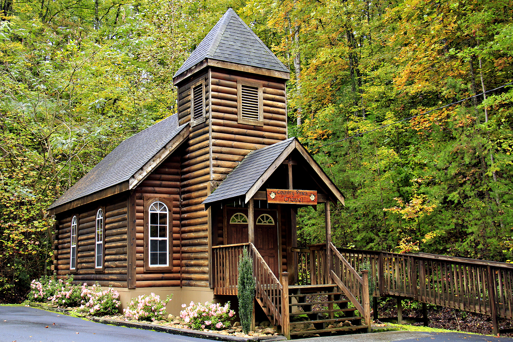 Country Pines Chapel in SeviervilleThe Official Pigeon Chamber of